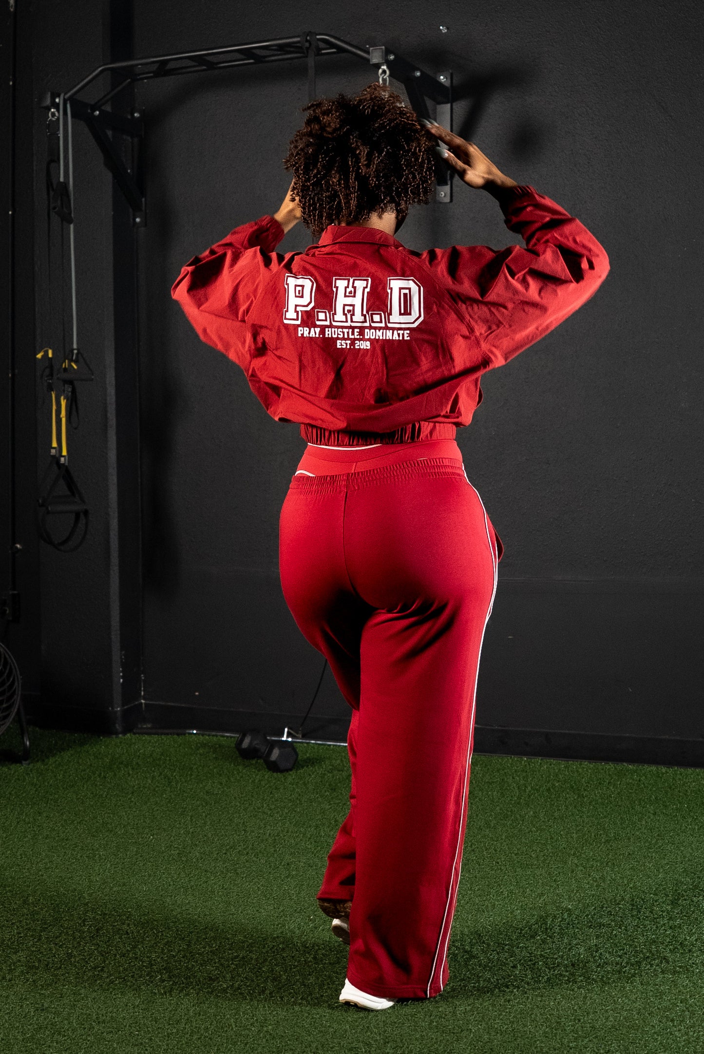 COZY MERLOT SWEATPANTS