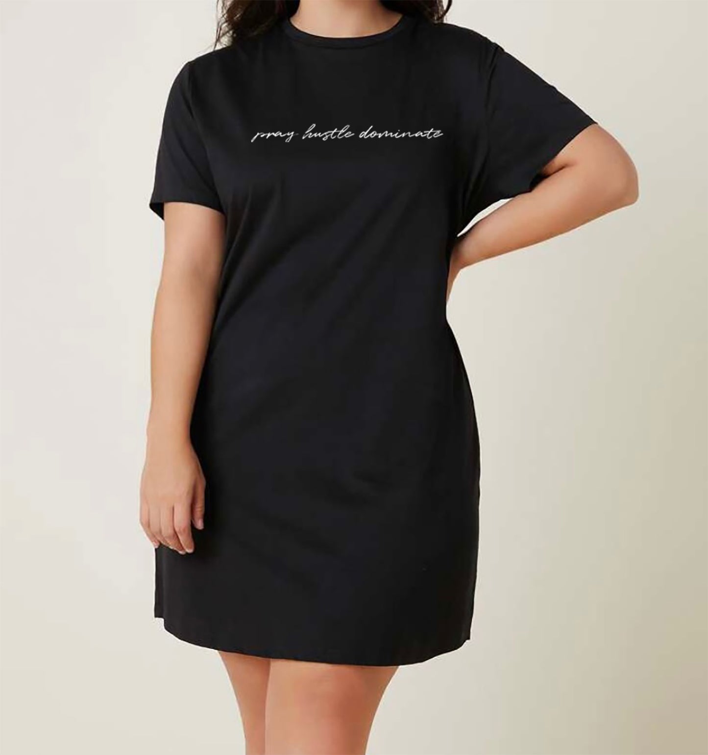 PRETTY HUSTLE T-SHIRT DRESS