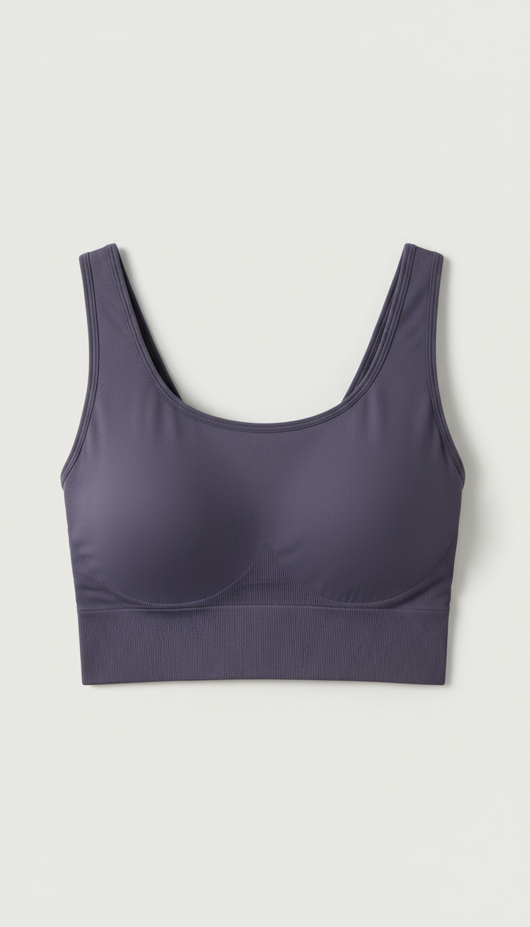 Seamless Sports Bra in City Violet