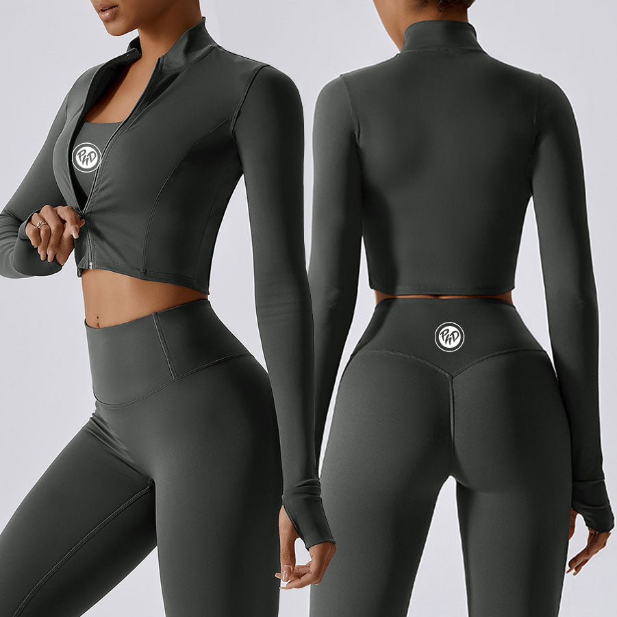 SHAPE-SHIFT ZIP UP JACKET
