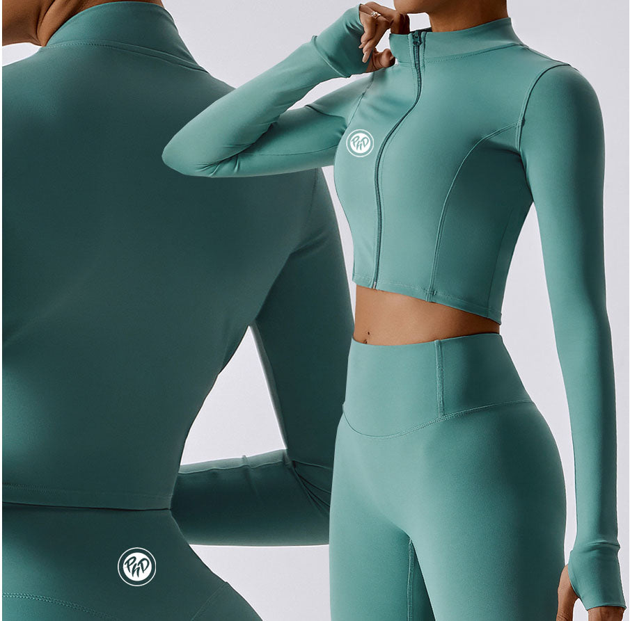 SHAPE-SHIFT ZIP UP JACKET