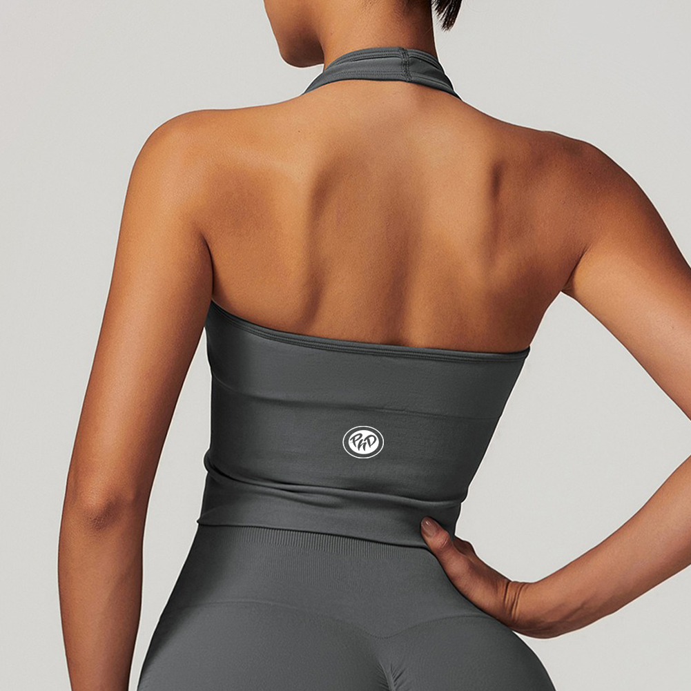 SCULPT HALTER TOP