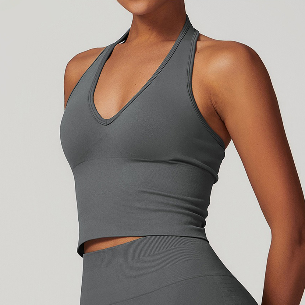 SCULPT HALTER TOP
