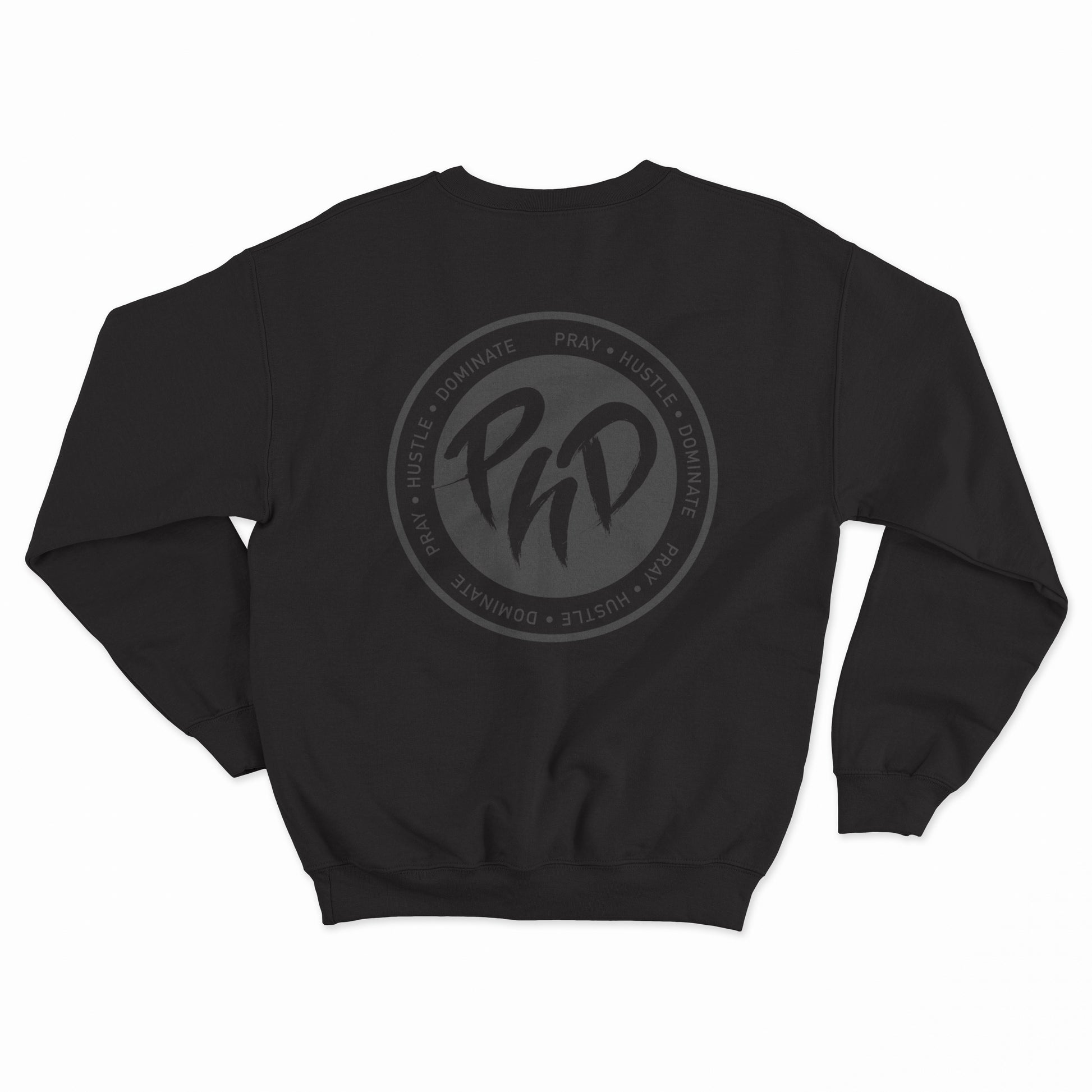CREW NECK SWEATERS - Pray. Hustle. Dominate
