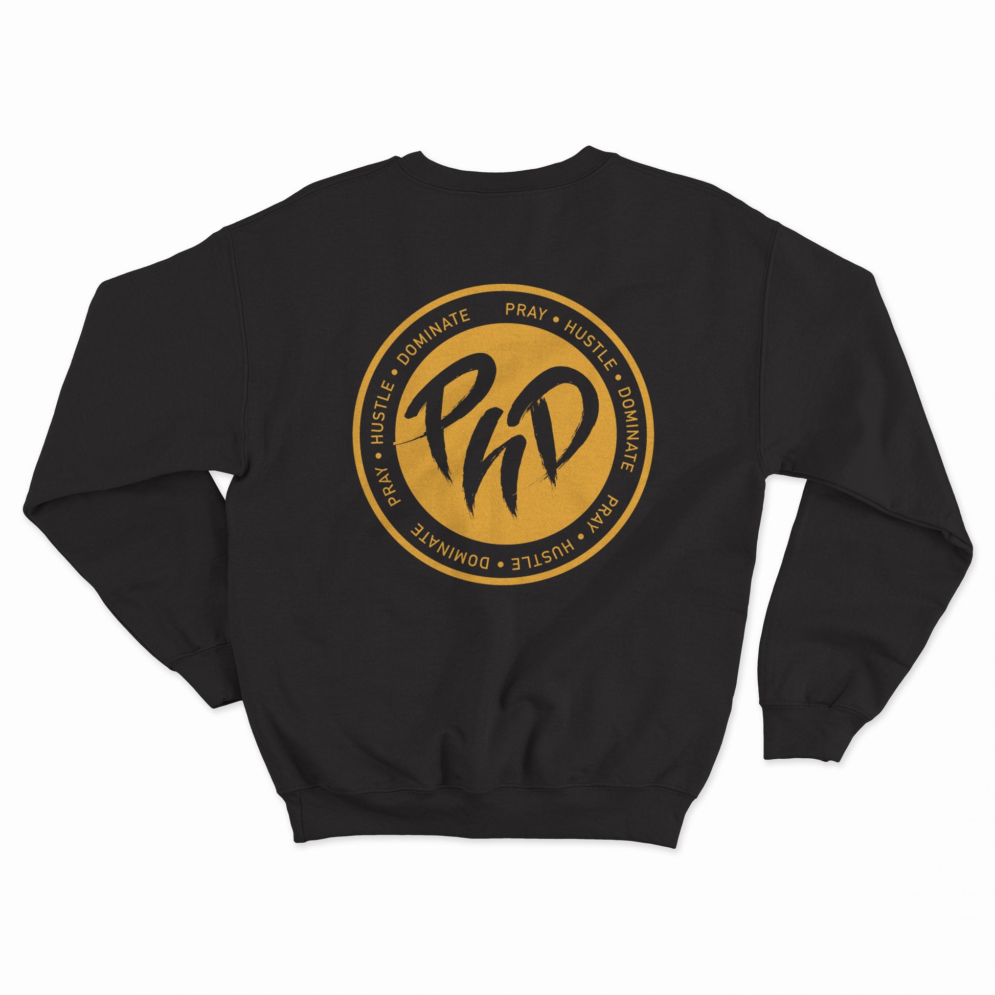 CREW NECK SWEATERS - Pray. Hustle. Dominate