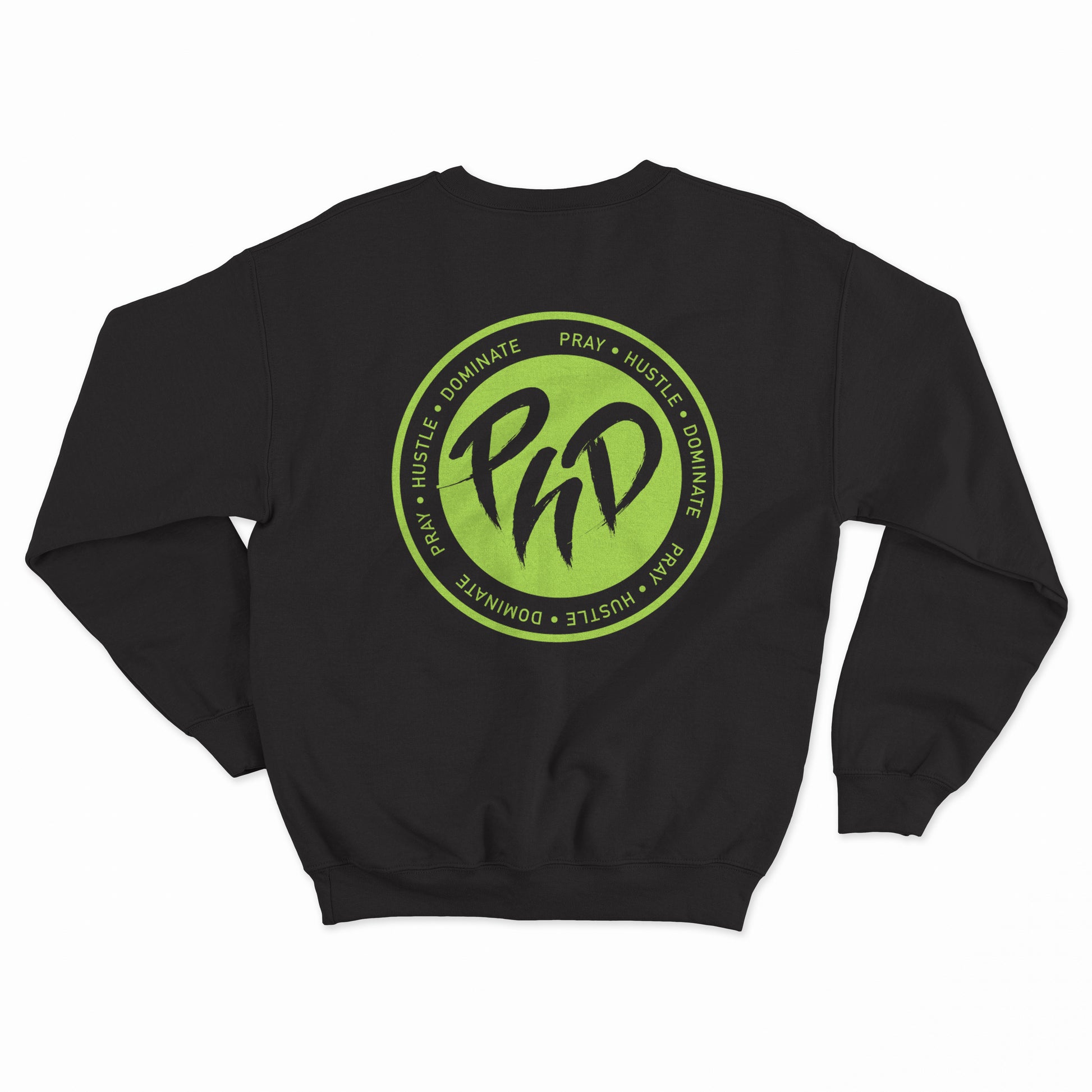 CREW NECK SWEATERS - Pray. Hustle. Dominate
